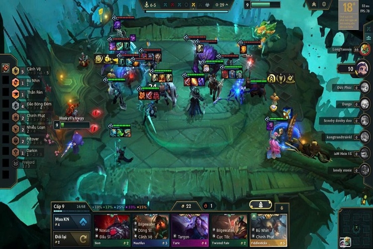 Cách chơi đội hình Đảo Bóng Đêm DTCL Mùa 16 8