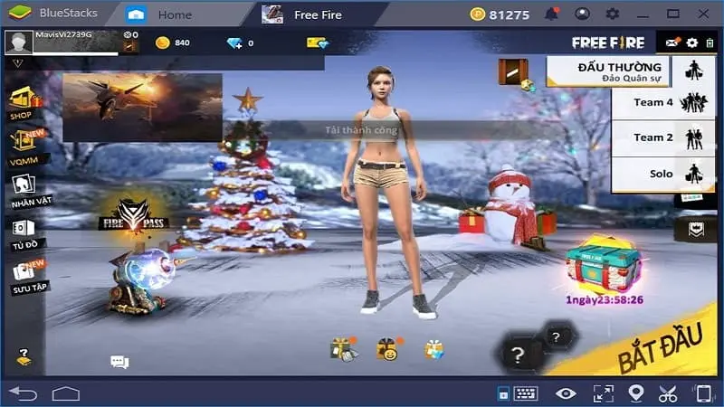 giao dien gam free fire