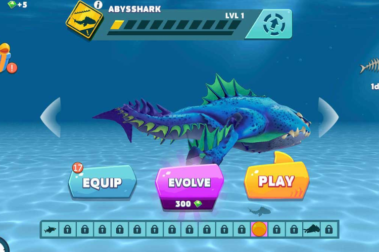 cách chơi Hungry Shark Evolution hình 3