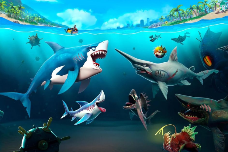 cách chơi Hungry Shark Evolution hình 4