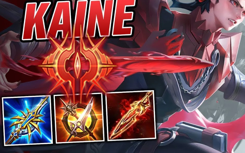 Trang bị đi top cho kaine