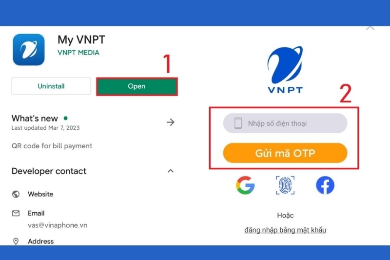 Cách chuẩn hóa thông tin thuê bao VinaPhone online