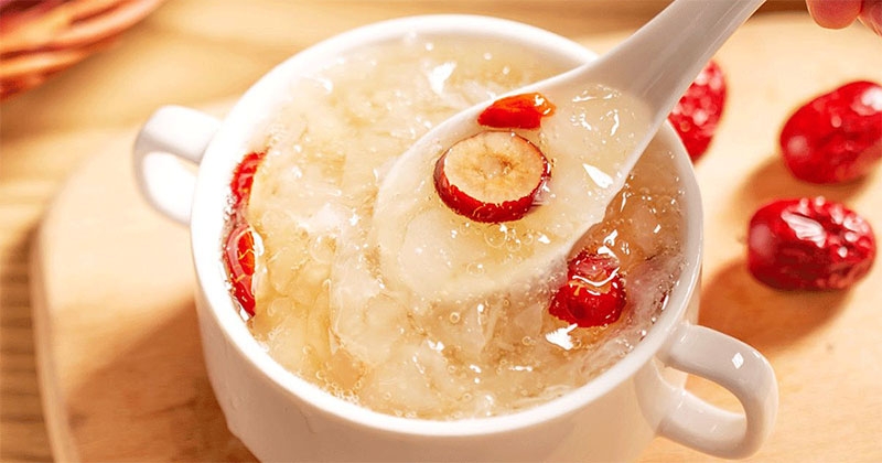 Cách chưng yến bằng bếp ga hình 4