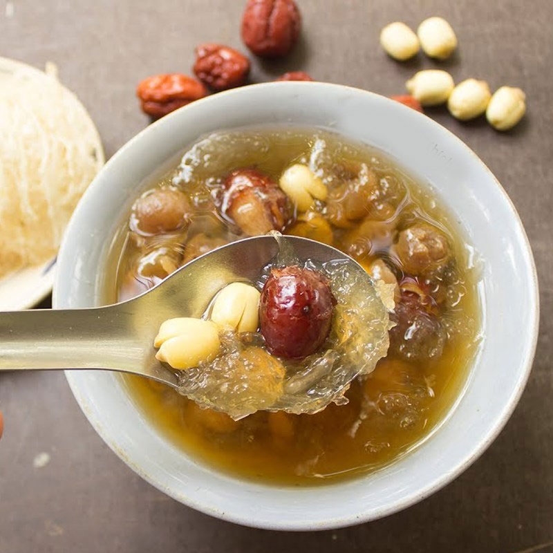 Cách chưng yến bằng bếp ga hình 6