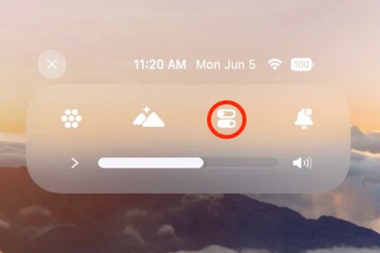 cách chụp ảnh màn hình trên Apple Vision Pro 3