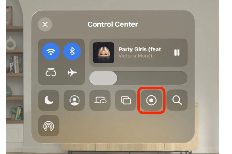 cách chụp ảnh màn hình trên Apple Vision Pro 4