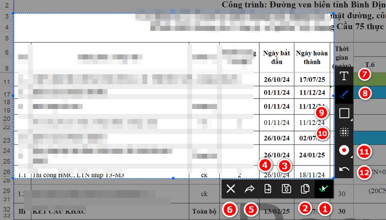 Cách chụp màn hình Excel gửi Zalo - ảnh 4