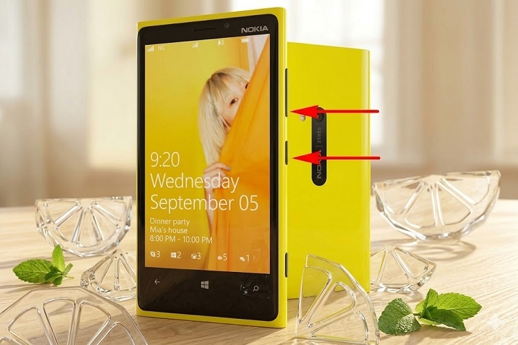 Cách chụp màn hình Nokia (Hình 3)