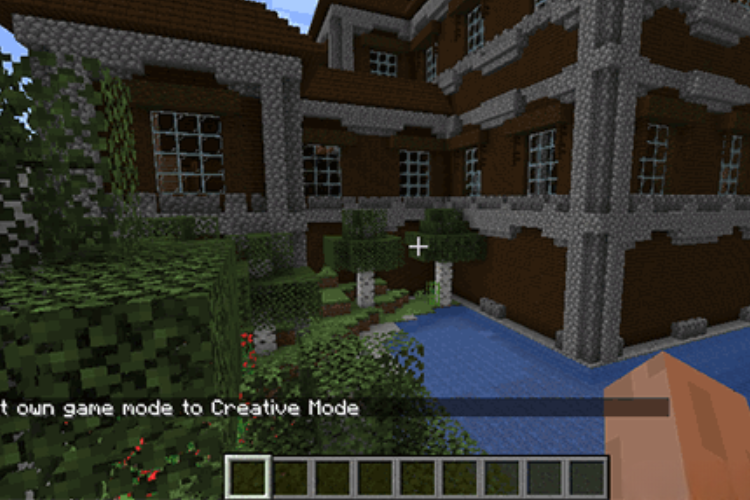 cách chuyển sang chế độ sáng tạo trong minecraft pc 4