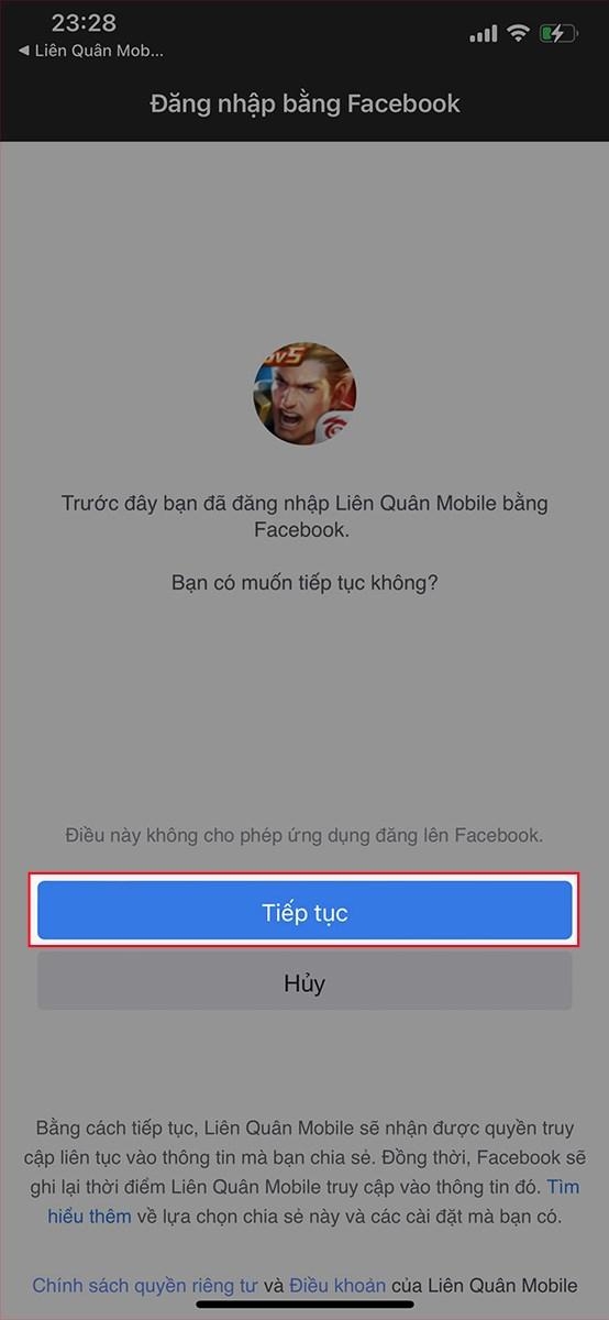 Cách chuyển tài khoản Liên Quân Mobile từ Facebook qua Garena - Hình 4