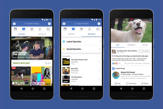 cách chuyển từ Reel sang Watch trên Facebook - watch