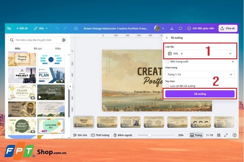 Cách chuyển từ Canva sang PowerPoint ảnh 13