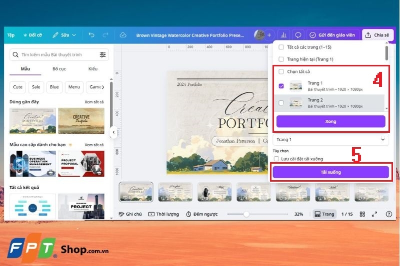 Cách chuyển từ Canva sang PowerPoint ảnh 18