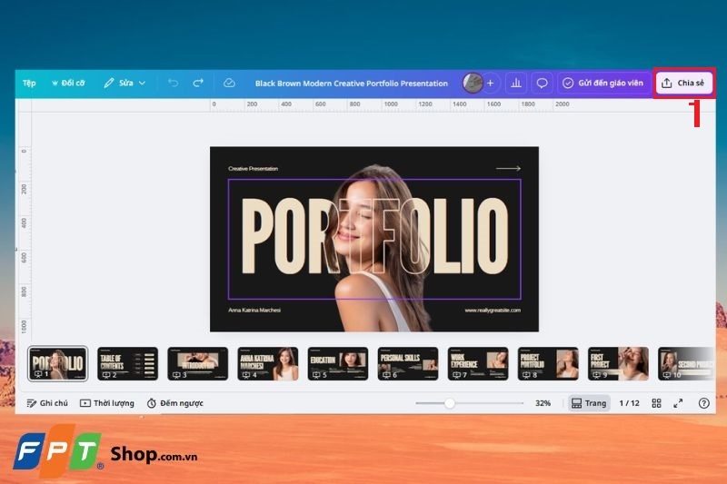 Cách chuyển từ Canva sang PowerPoint ảnh 2