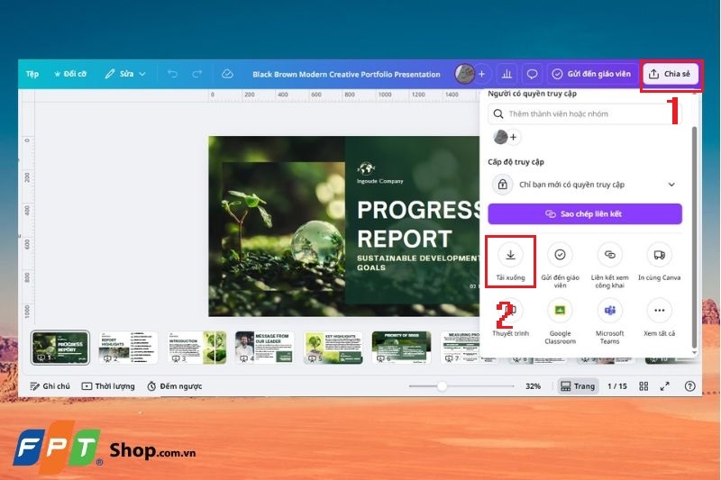 Cách chuyển từ Canva sang PowerPoint ảnh 6