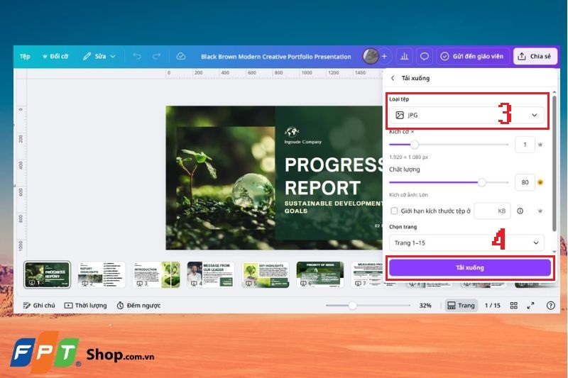 Cách chuyển từ Canva sang PowerPoint ảnh 7