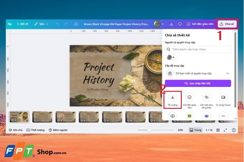Cách chuyển từ Canva sang PowerPoint ảnh 9