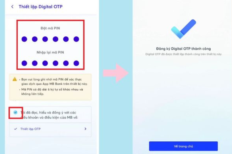 cách đăng ký OTP MBBank trên thiết bị mới hình 6
