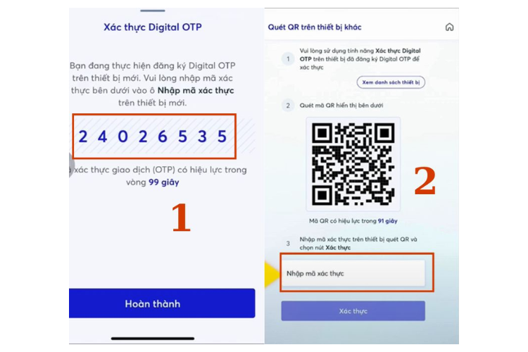 cách đăng ký OTP MBBank trên thiết bị mới hình 7