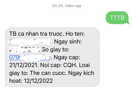 Kiểm tra SIM chính chủ MobiFone