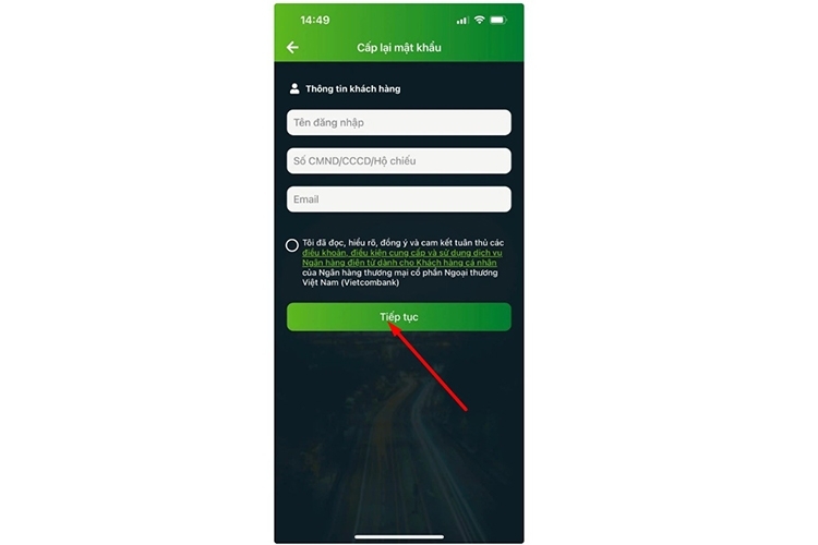 Cách đăng nhập app Vietcombank trên thiết bị mới - Hình 5