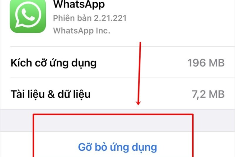 cách đăng xuất WhatsApp hình 2