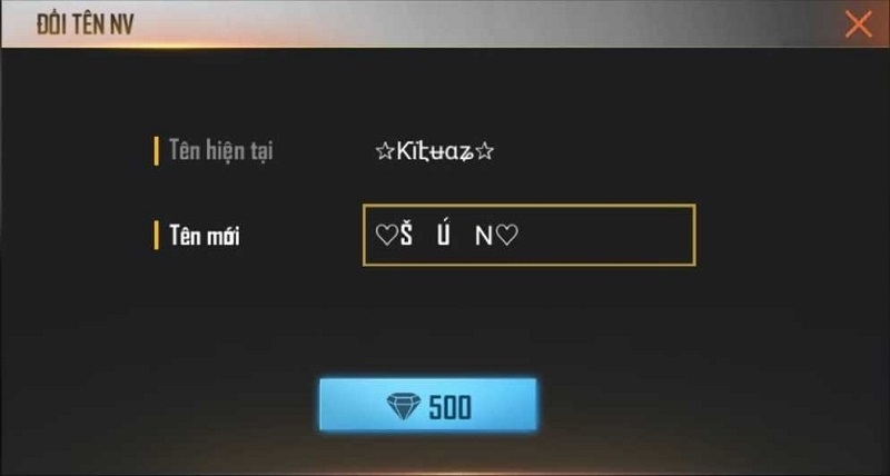 Cách đổi tên có dấu trong FO4 5