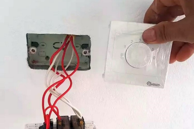 Cách đấu quạt trần hình 6