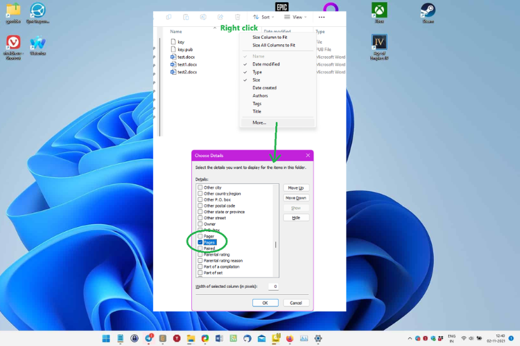 cách đếm số trang Word không cần mở file 6