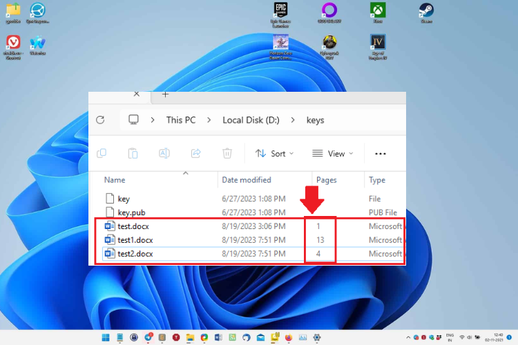 cách đếm số trang Word không cần mở file 7