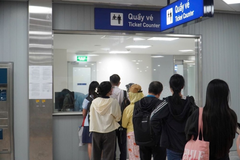 cách đi tuyến Metro số 1 2