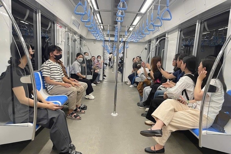 cách đi tuyến Metro số 1 5