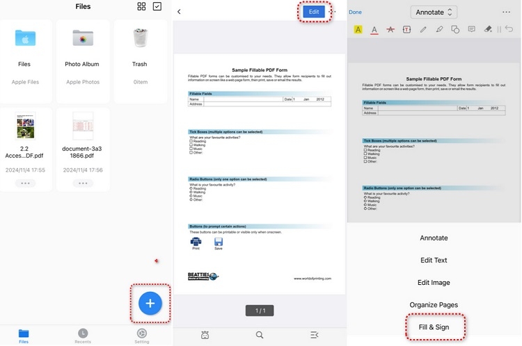 Cách điền file PDF trên iPhone (Hình 4)