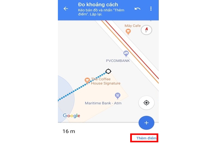 Cách đo khoảng cách trên Google Maps điện thoại hình 4