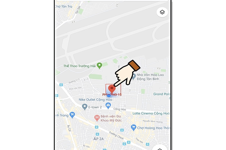 Cách đo khoảng cách trên Google Maps điện thoại hình 2