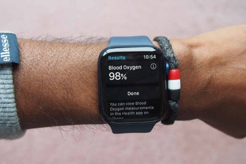 Cách đo nồng độ Oxy trong máu trên Apple Watch 8