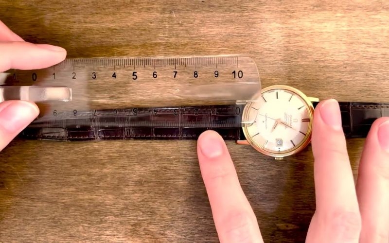 Cách đo size dây đồng hồ theo kích thước dây cũ