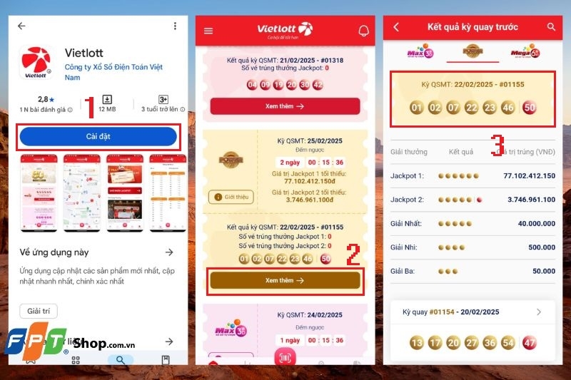 Cách dò vé số Vietlott 6/55 ảnh 2