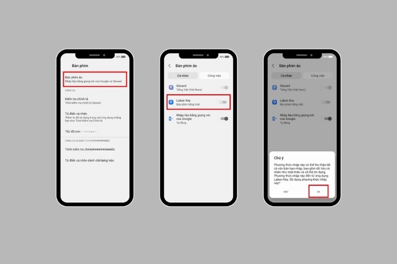 Cách đổi bàn phím điện thoại Realme 5