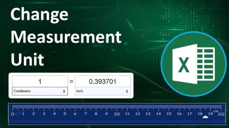 Cách đổi đơn vị trong Excel (ảnh 1)