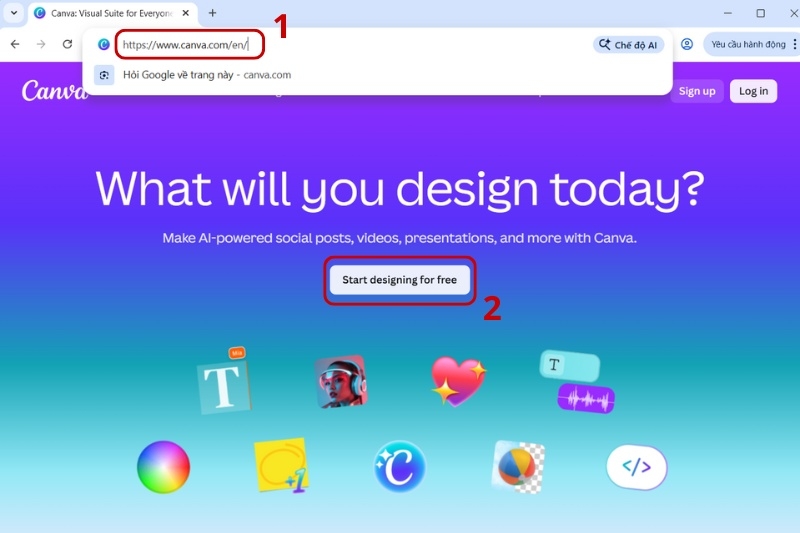 Cách đổi ngôn ngữ trên Canva ảnh 3