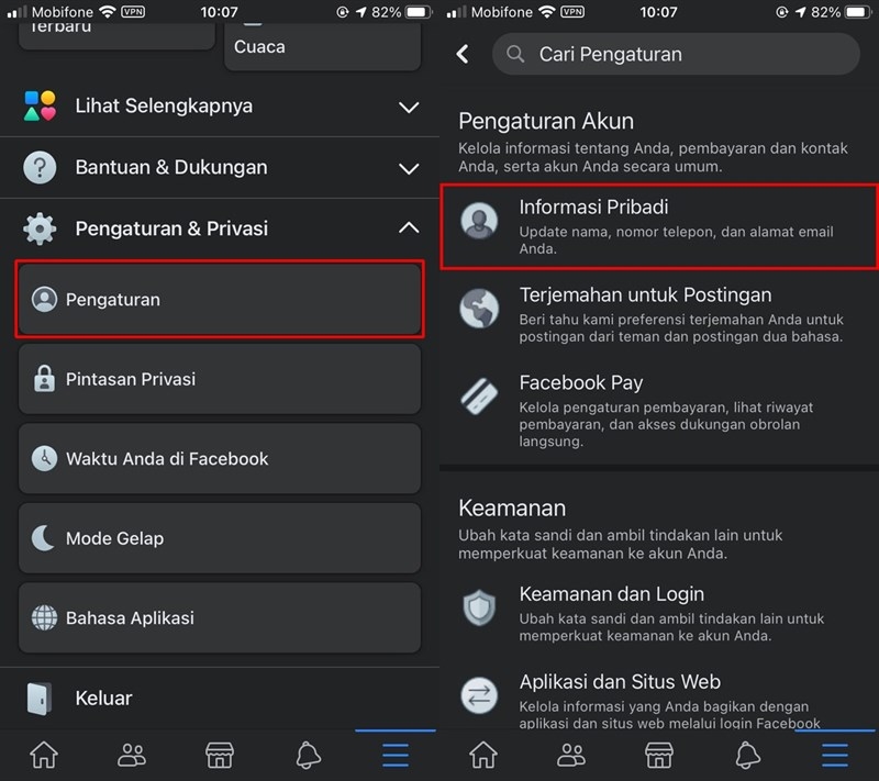 cách đổi tên FB 1 chữ trên điện thoại iPhone hình 8