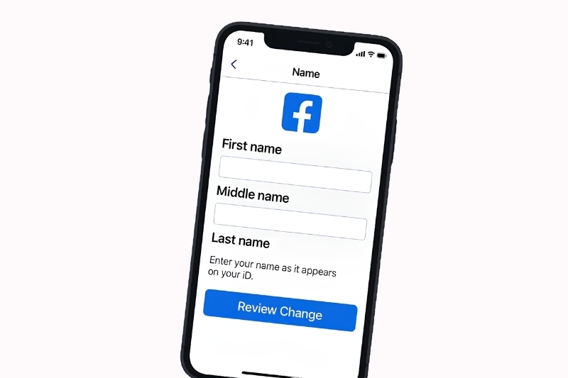 Cách đổi tên Facebook khi bị đổi quá nhiều lần 1