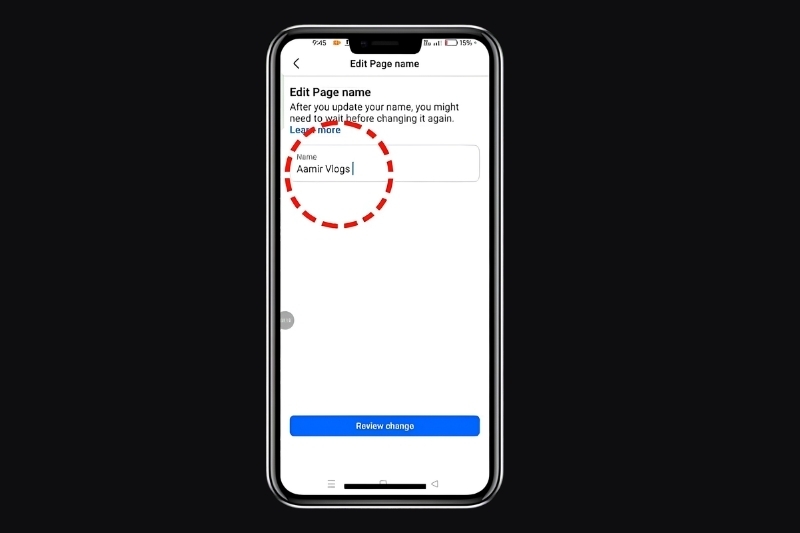 Cách đổi tên Facebook khi bị đổi quá nhiều lần 7