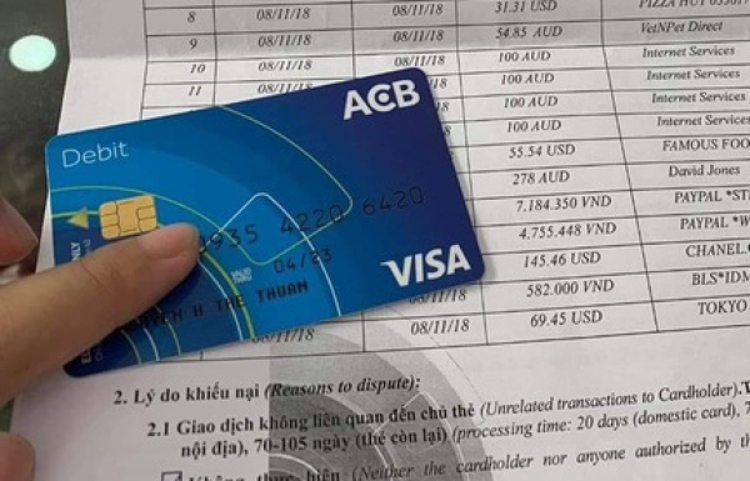 Hướng dẫn chi tiết cách đổi thẻ từ sang thẻ chip ACB (hình 3)