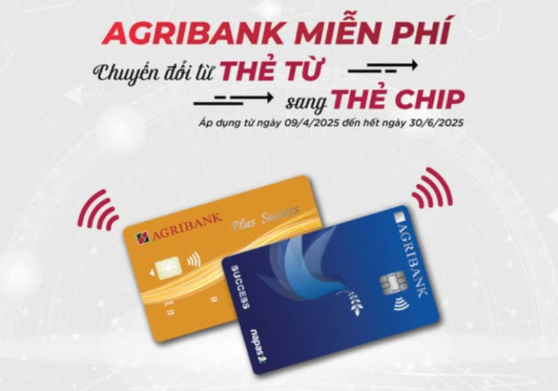 Hướng dẫn chi tiết cách đổi thẻ từ sang thẻ chip Agribank (hình 4)