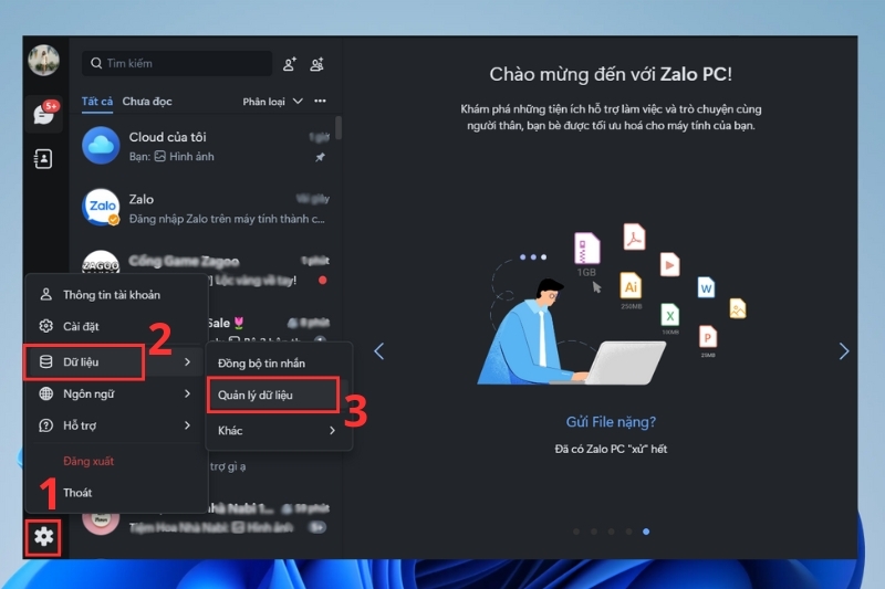 Cách dọn dẹp dữ liệu trên Zalo ảnh 5