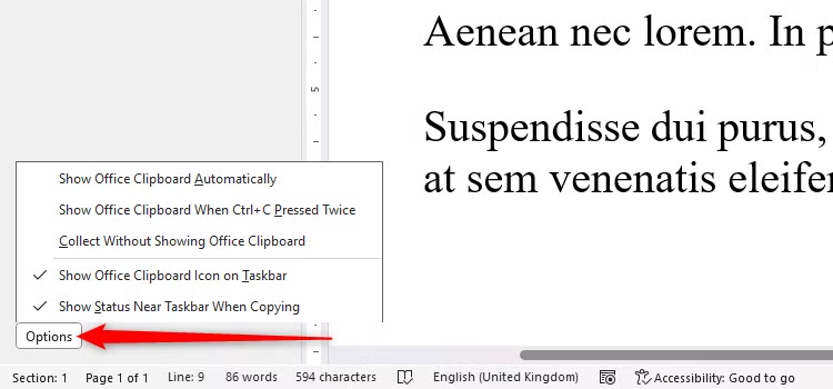 cách dùng Office clipboard 10