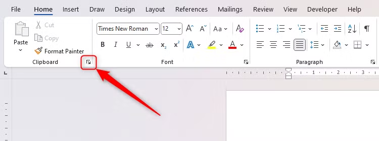 cách dùng Office clipboard 2