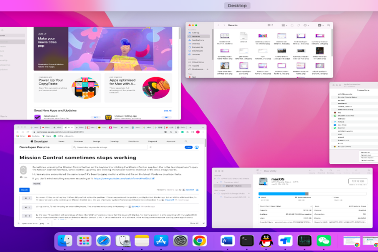 Cách dùng Mission Control trên MacBook hình 2